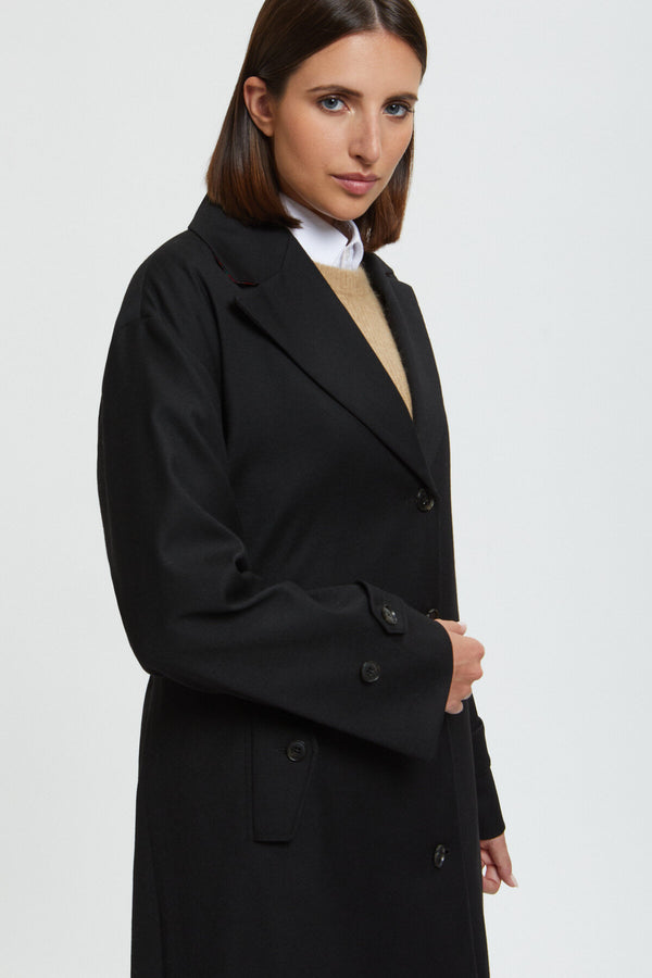 Damen Trenchcoat aus Wolle