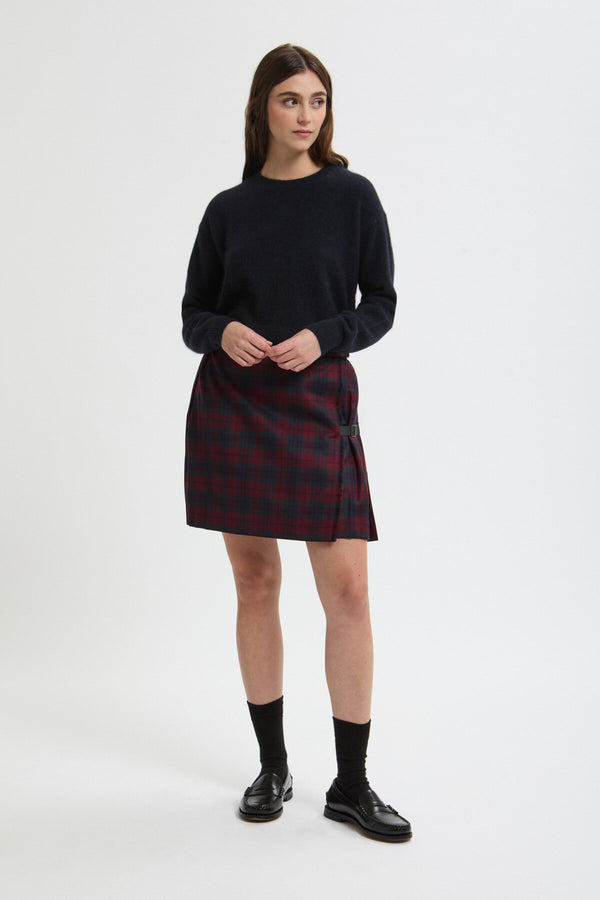 SHORT QUILT SKIRT