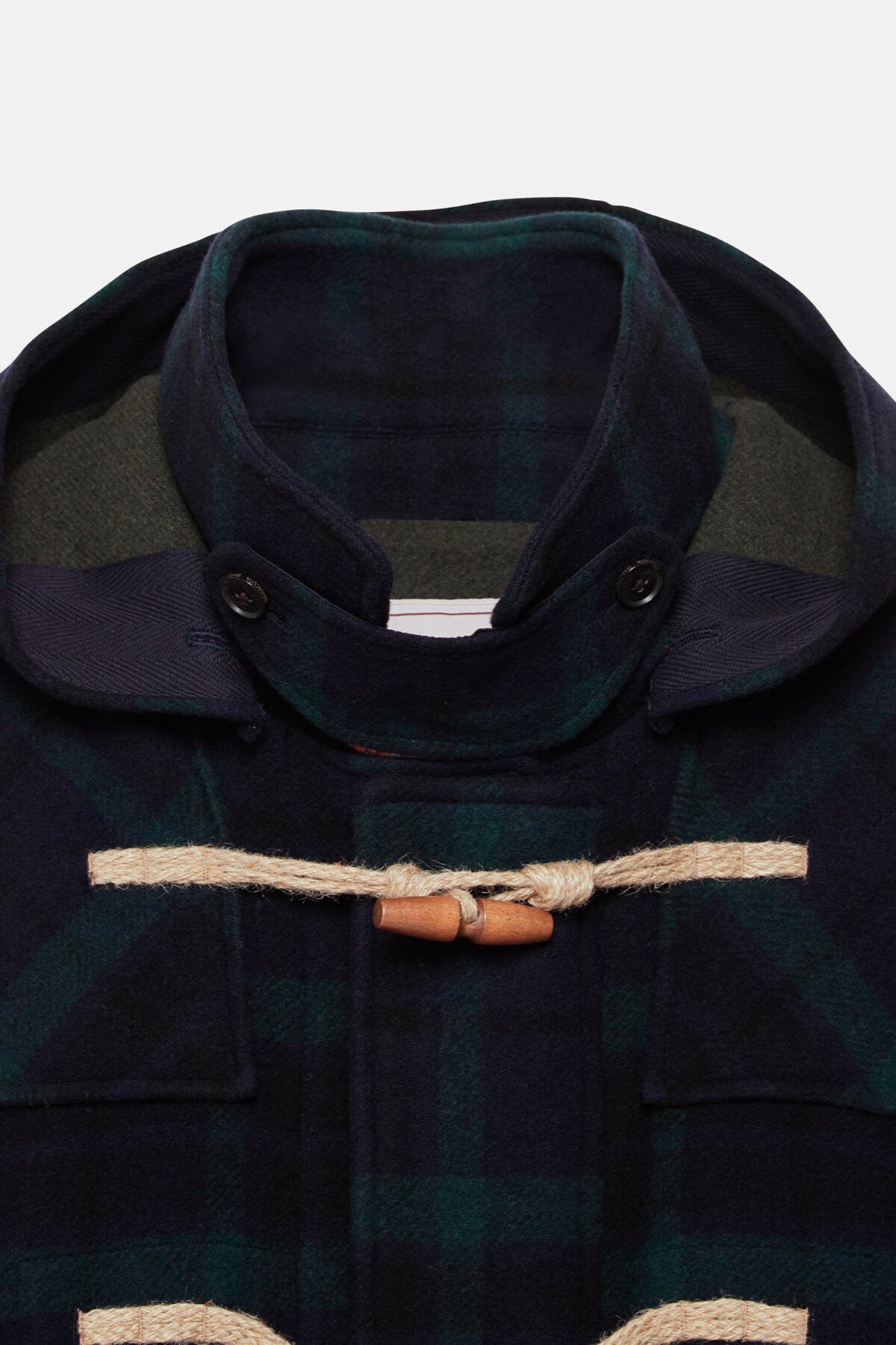 Double Wool Short Duffle Blackwatch | Baracuta