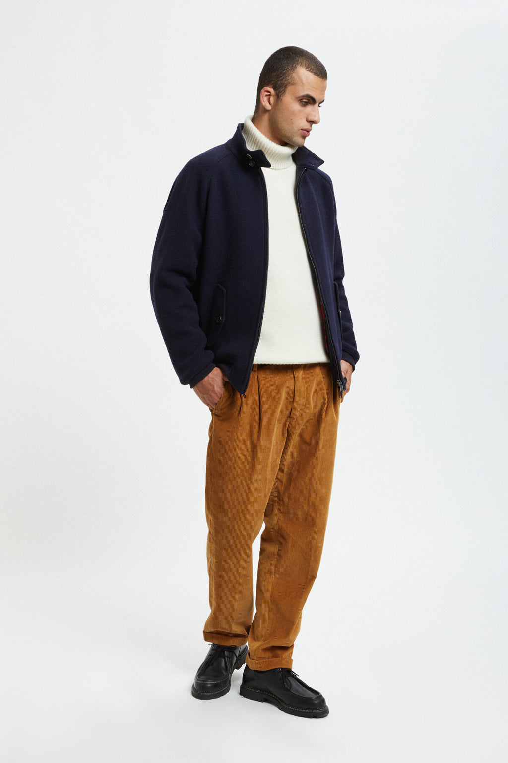 未使用 BARACUTA バラクータ DOUBLE WOOL DUFFLE Double Wool Short Duffle Loden Green | Baracuta