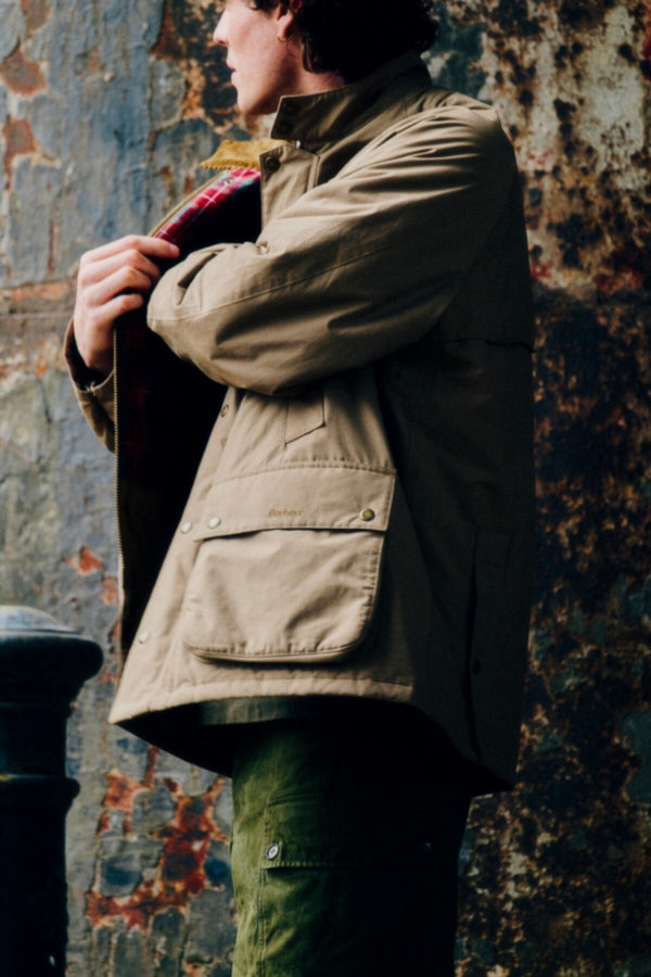 Giacca casual oversize Bedale Barbour x Baracuta