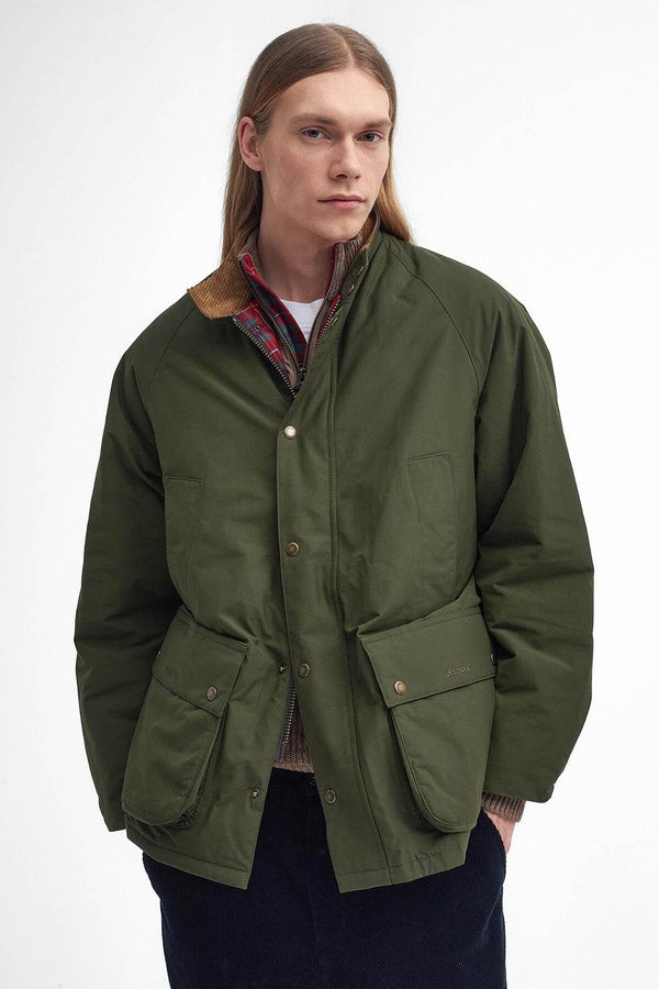 Barbour x Baracuta übergroße Bedale Jacke mit lässigem Stil