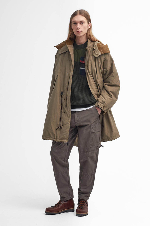 Barbour x Baracuta Mods Parka mit lässigem Stil