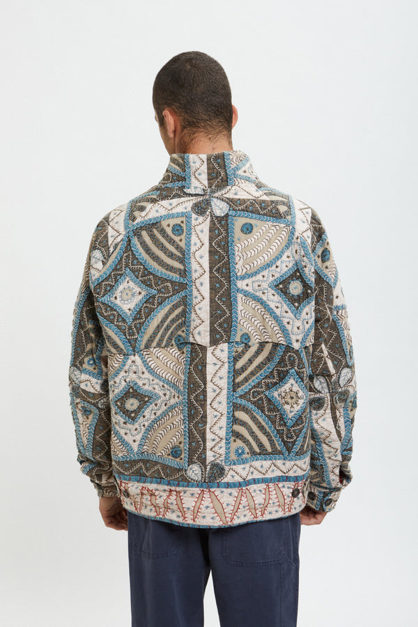 Giacca G4 patchwork Kartik Research x Baracuta