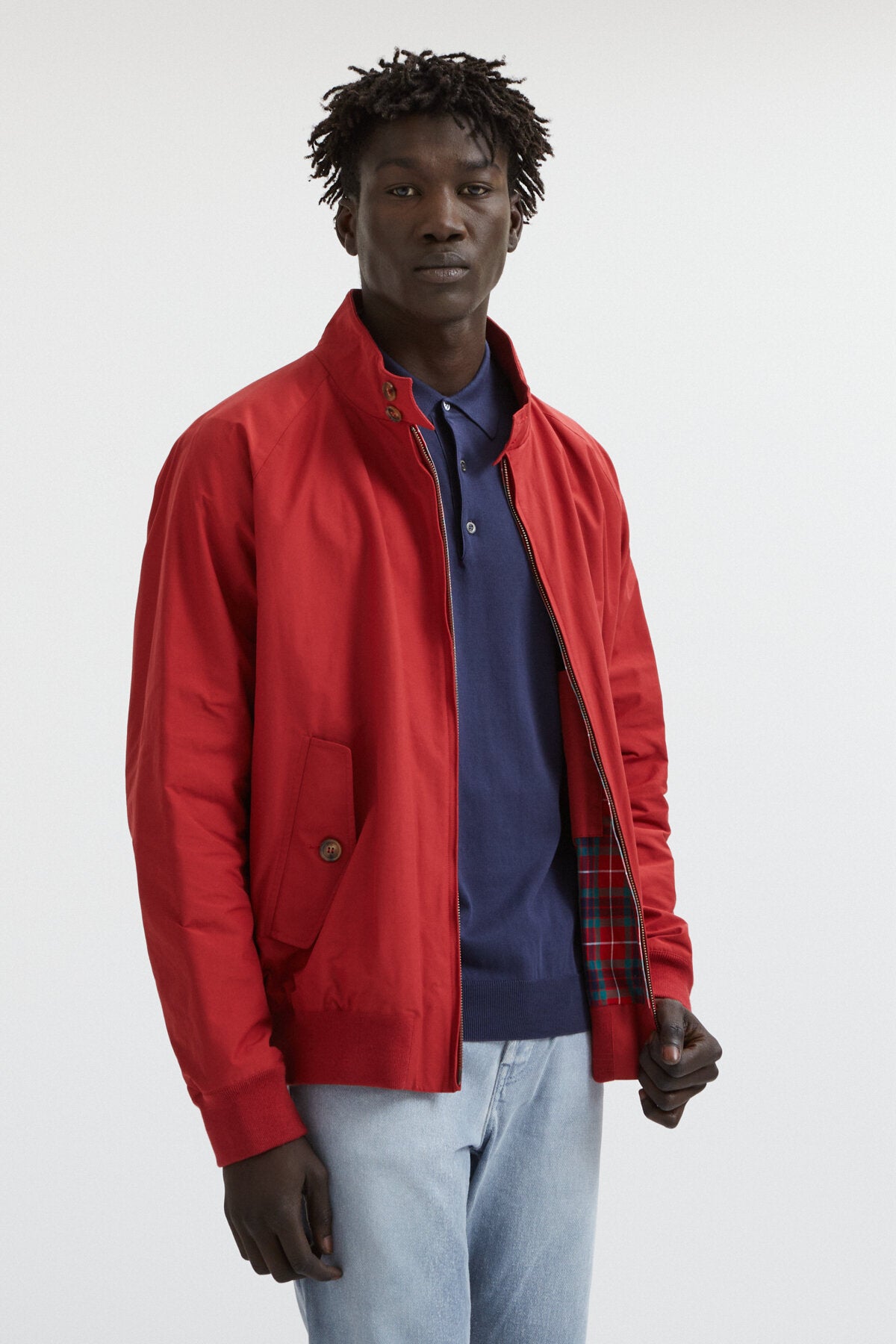 G9 Baracuta Cloth Dark Red Baracuta g9-baracuta-cloth-dark-red-baracuta