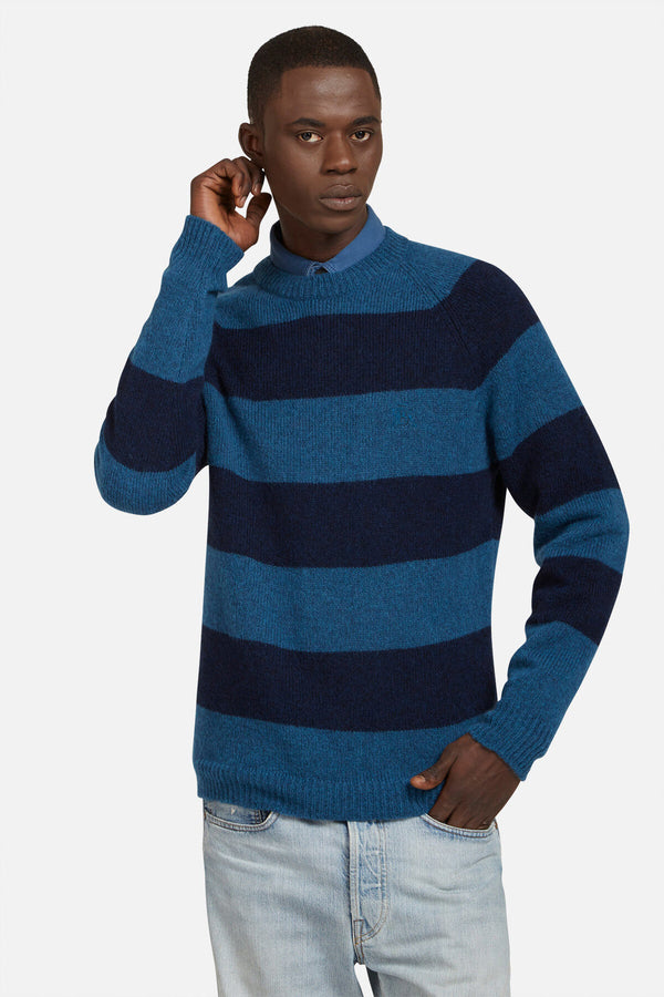 Shetland Stripes Crew Neck