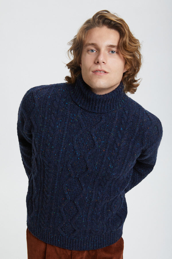 Aran Turtle Neck